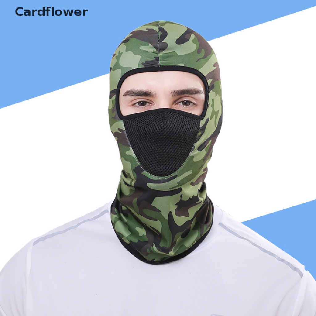 < Cardflower > Mặt Nạ Balaclava Thoáng Khí Che Mặt Và Cổ Cho Mũ Bảo Hiểm Xe Máy Đi Xe Đạp Hàng Giảm Giá