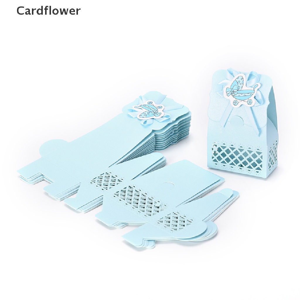&lt; Cardflower &gt; Set 12 Túi Giấy Đựng Kẹo Trang Trí Tiệc Sinh Nhật Ngọt Ngào Dễ Thương Cho Bé Đang Giảm Giá