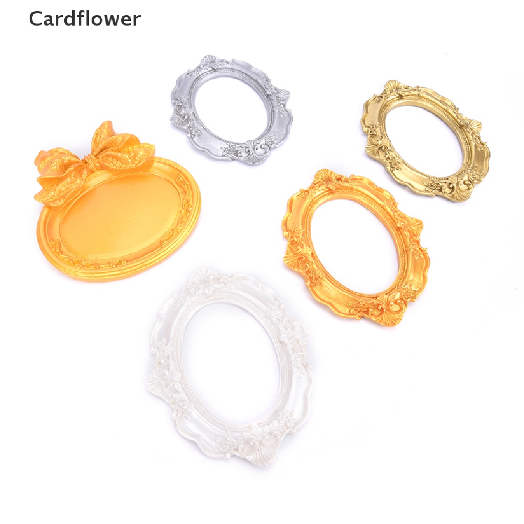 < Cardflower > Khung Ảnh Kim Loại Trưng Bày Móng Tay Thiết Kế Không Đều Retro Mới