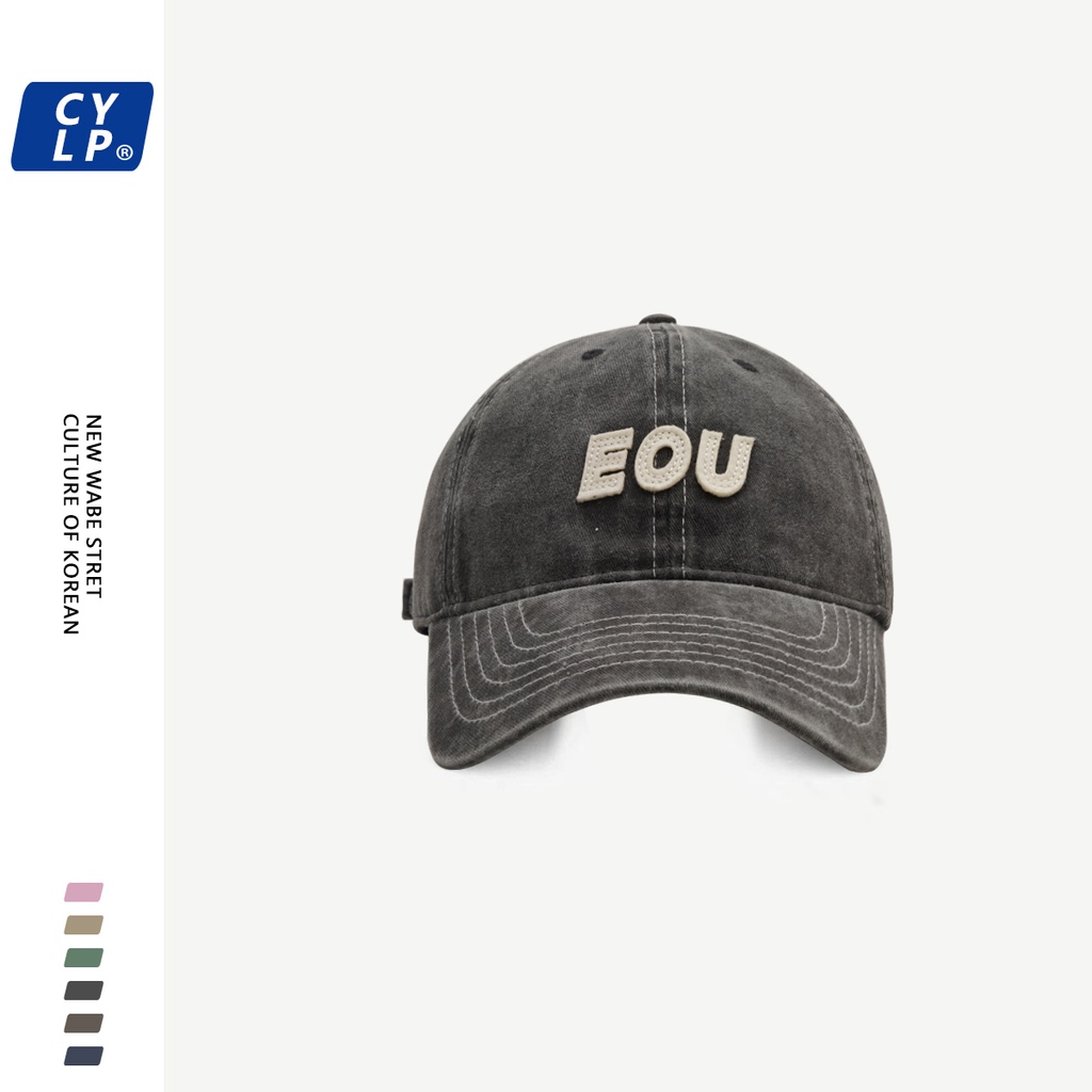 Mũ Lưỡi Trai Mềm Mại In Chữ Phong Cách Âu Mỹ Thời Trang Mùa Hè Cho Nam Và Nữ