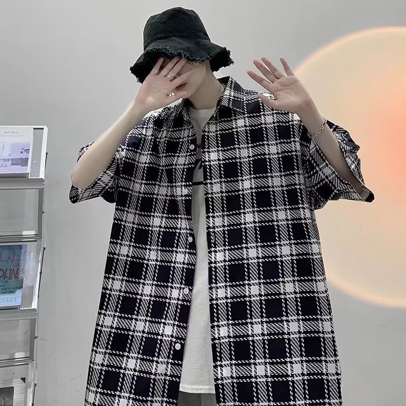 Áo Sơ Mi Cotton Ngắn Tay Thời Trang Dành Cho Nam