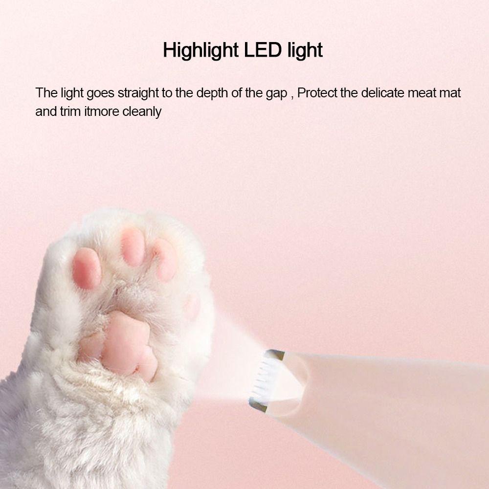 Máy Cắt Móng Tay Cho Thú Cưng Zaijie 24 Có Thể Sạc Lại Tiện Dụng