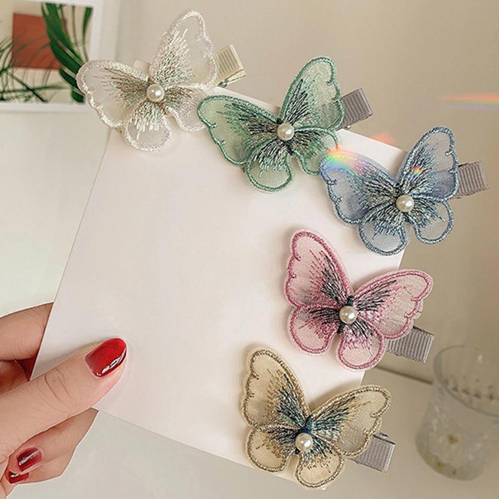 Kẹp Tóc Trang Trí Hình Bướm D7P7