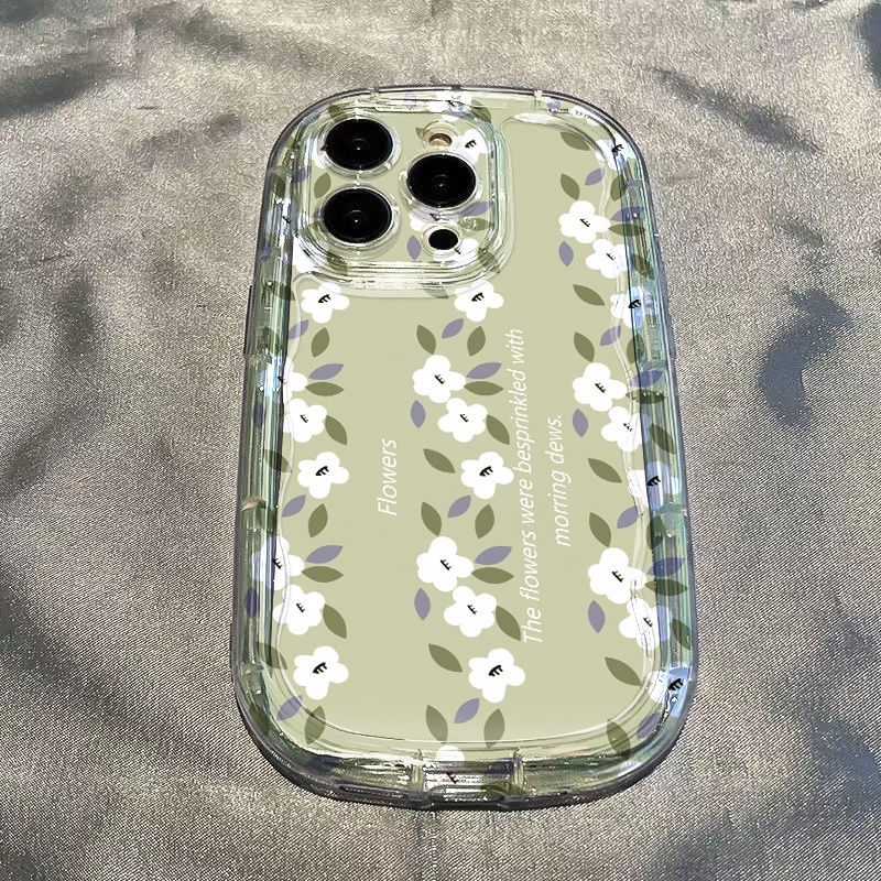 ✅Ốp Điện Thoại Mềm Trong Suốt Chống Sốc In Họa Tiết Hoa Cho Iphone Xs xs7promax xr12 / 11 138piPhone14 / H5M2