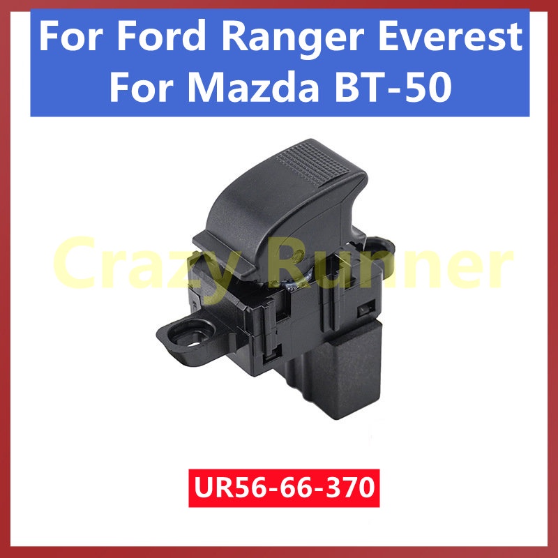 Bên Điện Hành Khách 5pin Cửa Sổ Điện Nút Đơn Sub Công Tắc Dành Cho Xe Ford Ranger T6 Everest Mazda B
