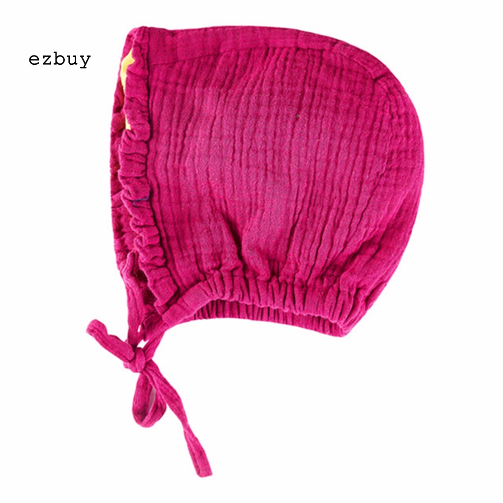 Mũ Beanie Màu Trơn Thân Thiện Với Da Mùa Hè Cho Bé