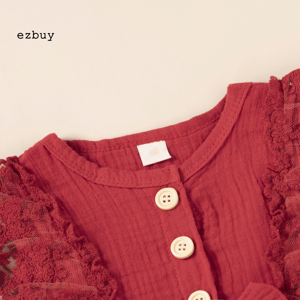 Đầm Cotton Sát Nách Thắt Nơ Thân Thiện Với Da Thời Trang Mùa Hè Cho Bé Gái