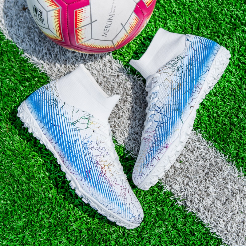 size 33-47  Soccer Boots TF Giày bóng đá cao cấp dành cho nam, Giày Futsal sân cỏ nhân tạo trong nhà và ngoài trời