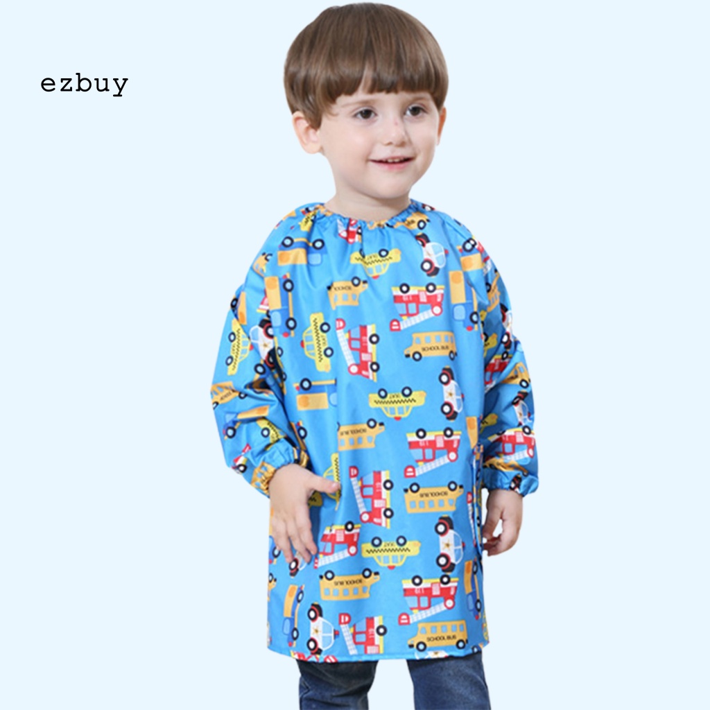 [EY] Tạp Dề Vẽ Tranh Bằng Polyester Siêu Nhẹ Chống Thấm Nước Bắt Mắt Cho Bé Tạp Dề
