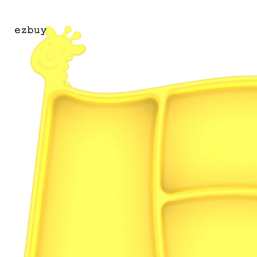 Đĩa Ăn Bằng Silicone Không BPA An Toàn Cho Bé