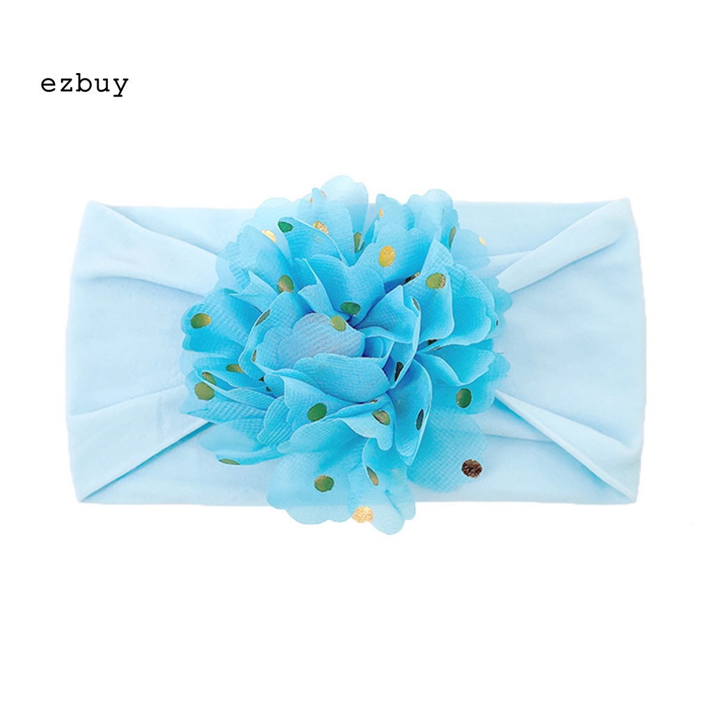 Băng Đô Vải Bản Rộng Co Giãn Dễ Phối Đồ Cho Bé