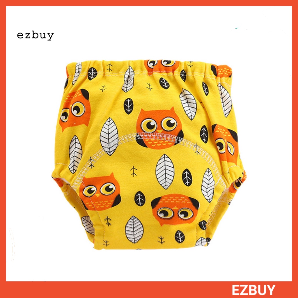 Tã Lót Cotton Thấm Hút Nước Xoay 360 Độ In Họa Tiết Hoạt Hình Chống Thấm Nước Tiện Dụng Cho Bé Sơ Sinh