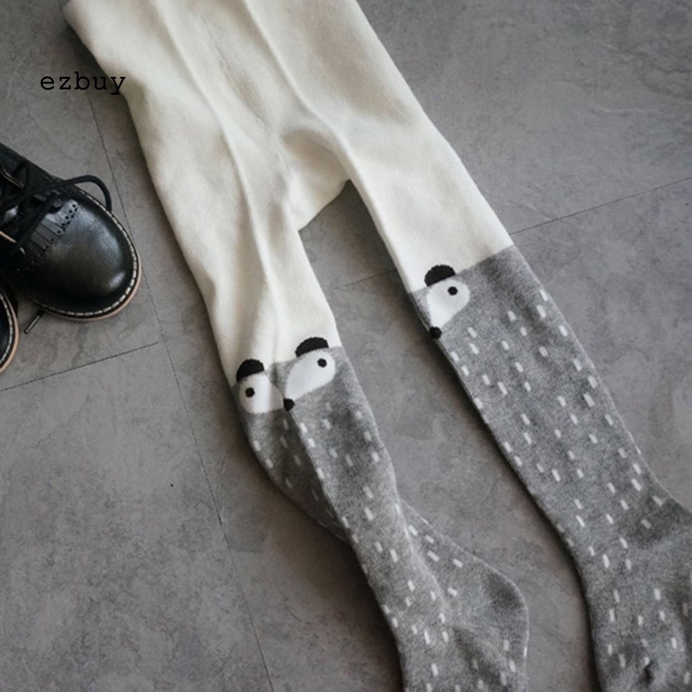 [EY] Quần Tất Ấm Áp Hình Cáo Hoạt Hình Dễ Thương Cho Bé Gái