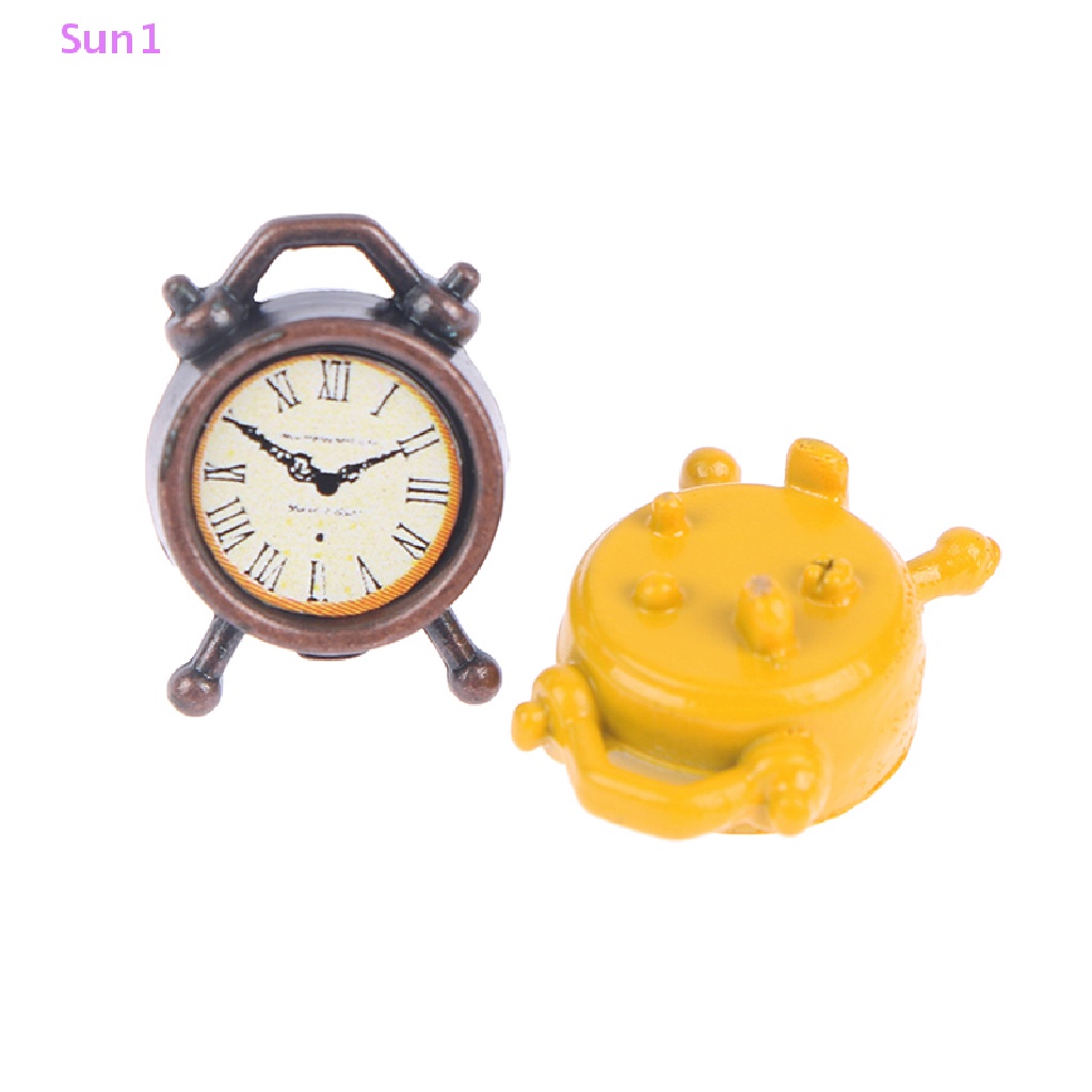 1 Đồng Hồ Báo Thức Tỉ Lệ 1: 12 Trang Trí Nhà Búp Bê