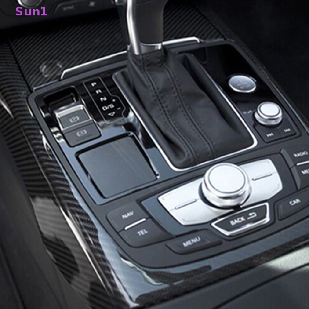 Phim Dán 5D 20 * 152cm Màu Đen Bằng Sợi Carbon Trang Trí Xe Hơi