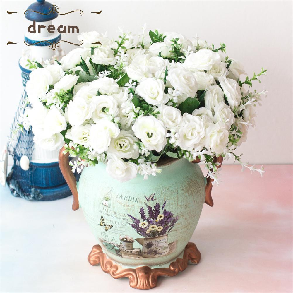 【DREAMLIFE】Anniversary Artificial Flower Fake Rose Living Room 1 Bouquet Home Decoration