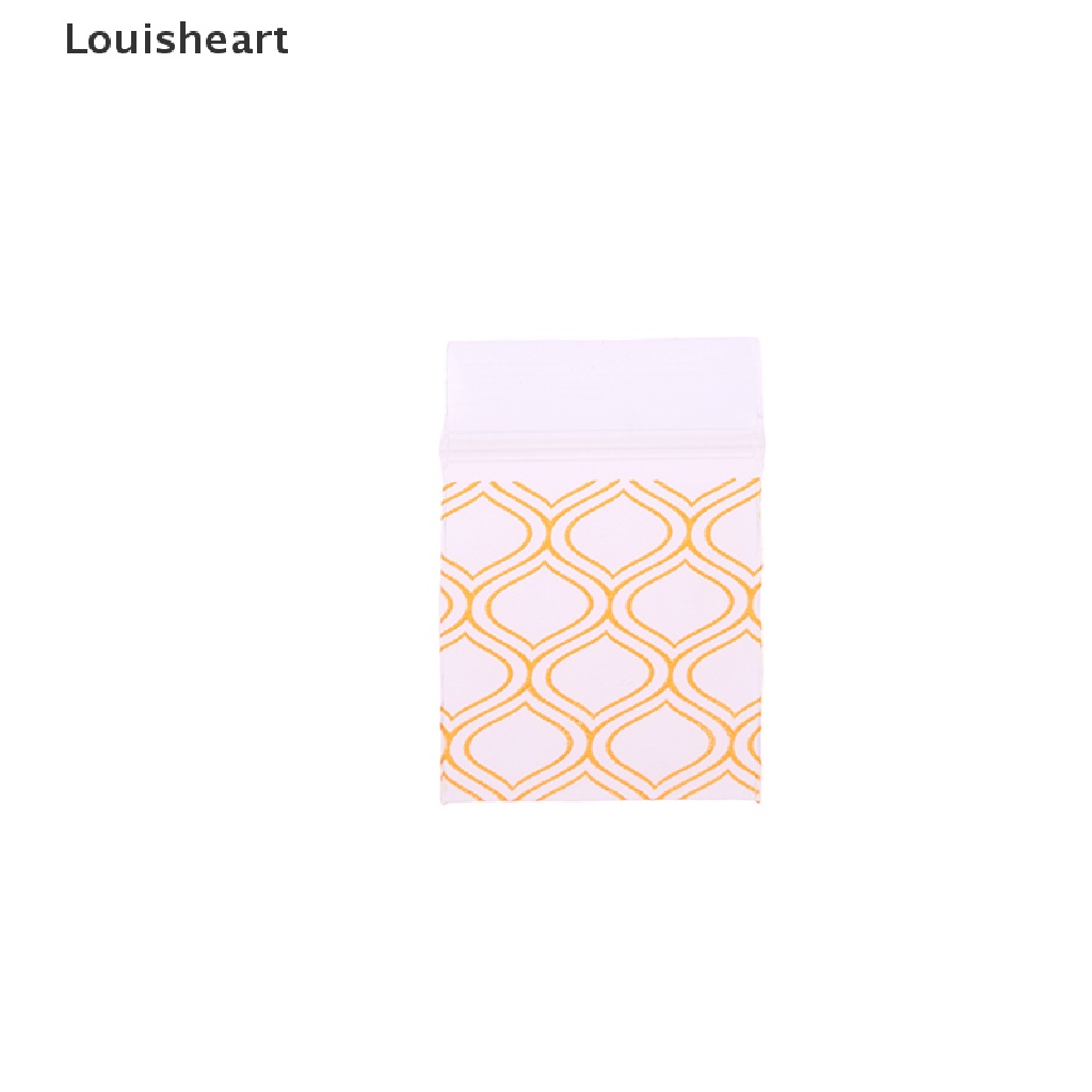 Set 100 Túi Zip Mini In Họa Tiết Hoạt Hình Dễ Thương