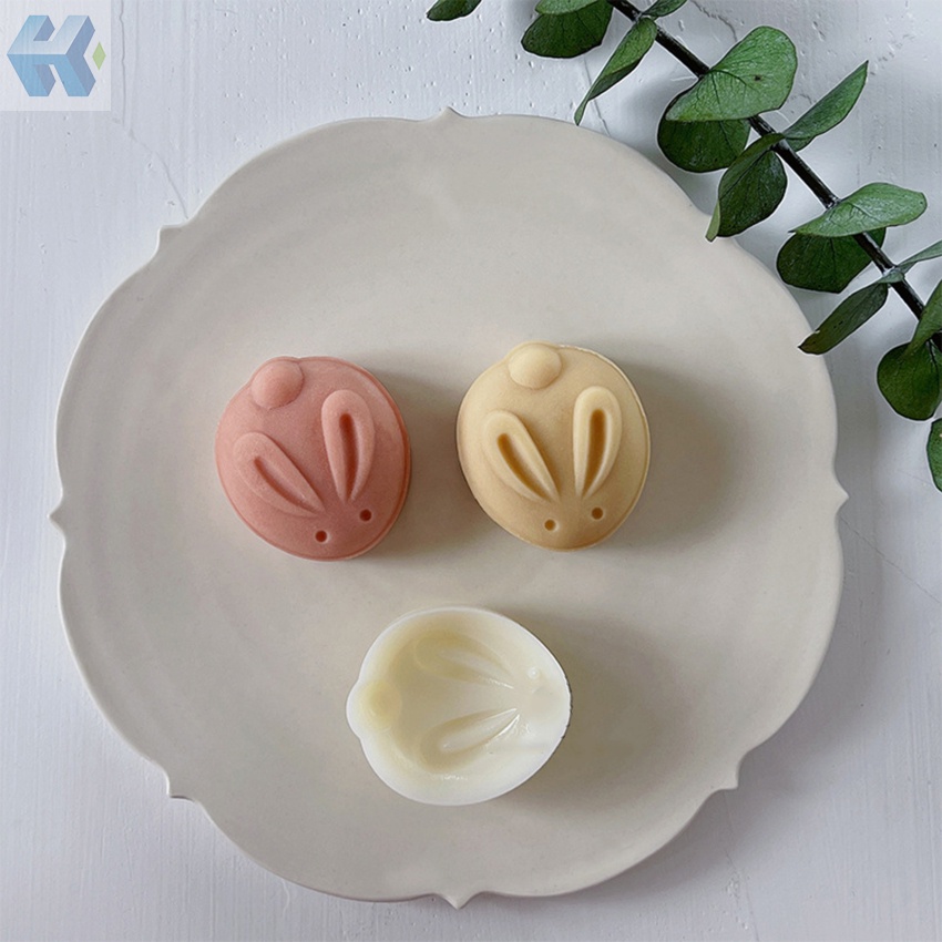 Khuôn Nhấn Làm Bánh Trung Thu Hình Thỏ Bunny 20g DIY