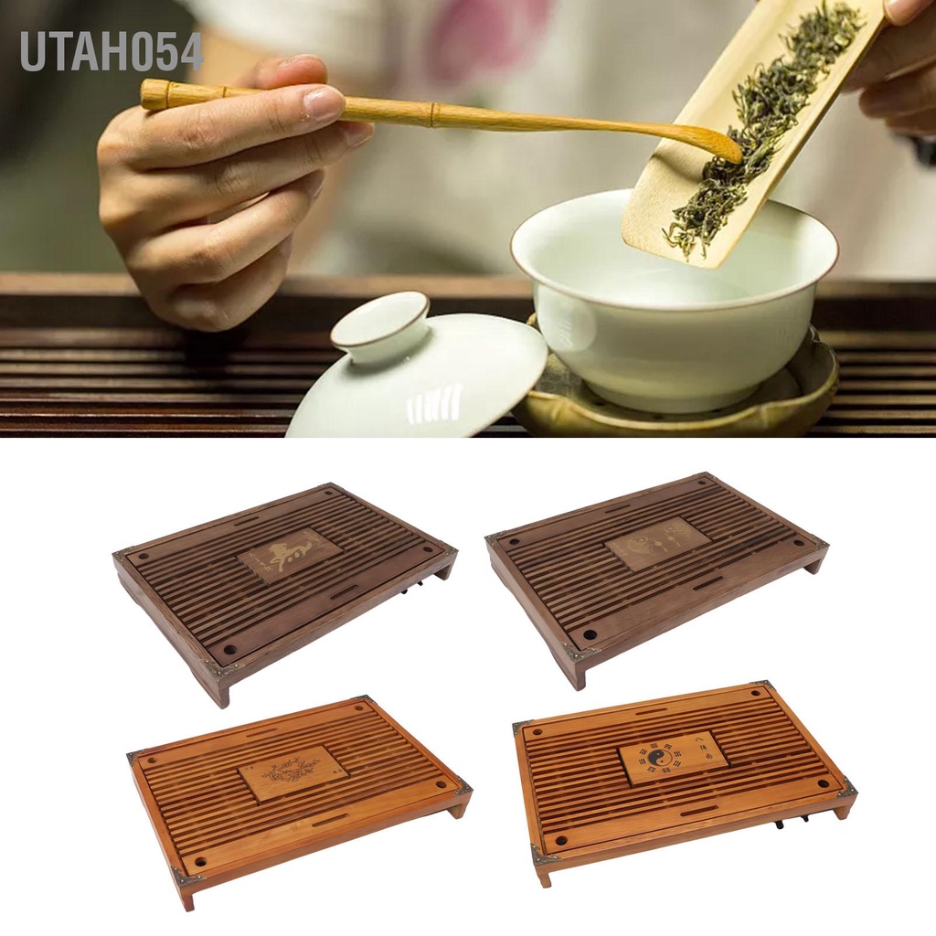 Utah054 Lưu Trữ Nước Khay Trà Với Thoát Dụng Cụ Vòi Không Phai Phục Vụ Cho Gia Đình