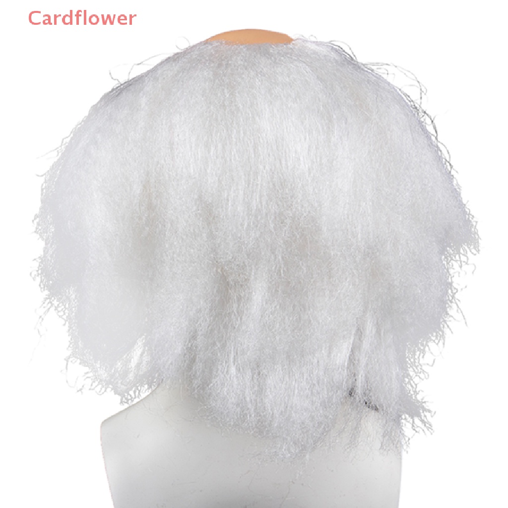 Bộ Tóc Giả Màu Trắng Hóa Trang Halloween Cho Nam