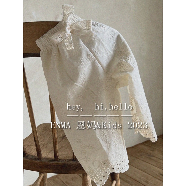 Quần Dài Chống Muỗi 50% Phong Cách Mori Hàn Quốc Ngọt Ngào Cho Bé Gái