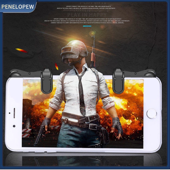 Nút Điều Khiển L1R1 Chuyên Dụng Hỗ Trợ Chơi Game PUBG Trên Điện Thoại Samsung iPhone