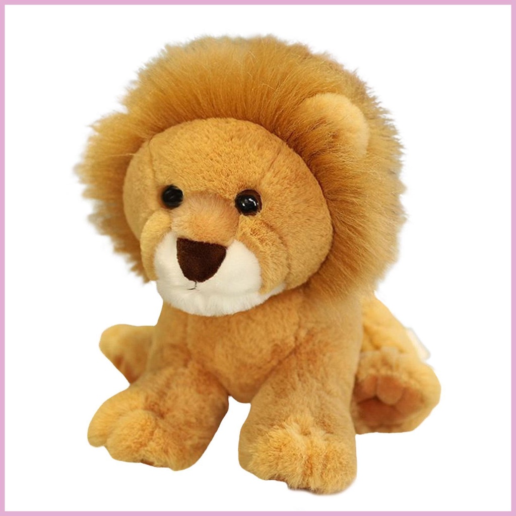 Thú Nhồi Bông Hình Sư Tử 28cm Dễ Thương Cho Bé