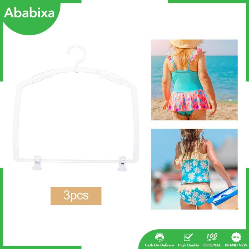 [Ababixa] 3 Móc Treo Đồ Bơi / Đồ Lót Đa Năng Hình Dáng Cơ Thể