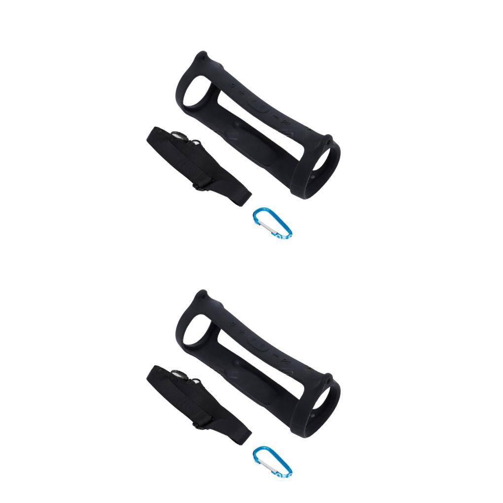 Vỏ Bọc Loa Bluetooth Không Dây 1 / 2 / 3 Bằng Silicon Mềm Chống Bụi Có Móc Khóa