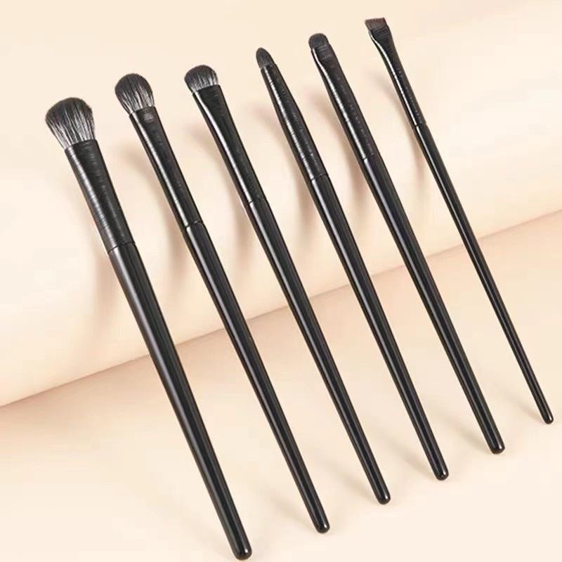 Bộ 06 Cọ Trang Điểm Mắt Và Lông Mày Tạo Khối Tự Nhiên