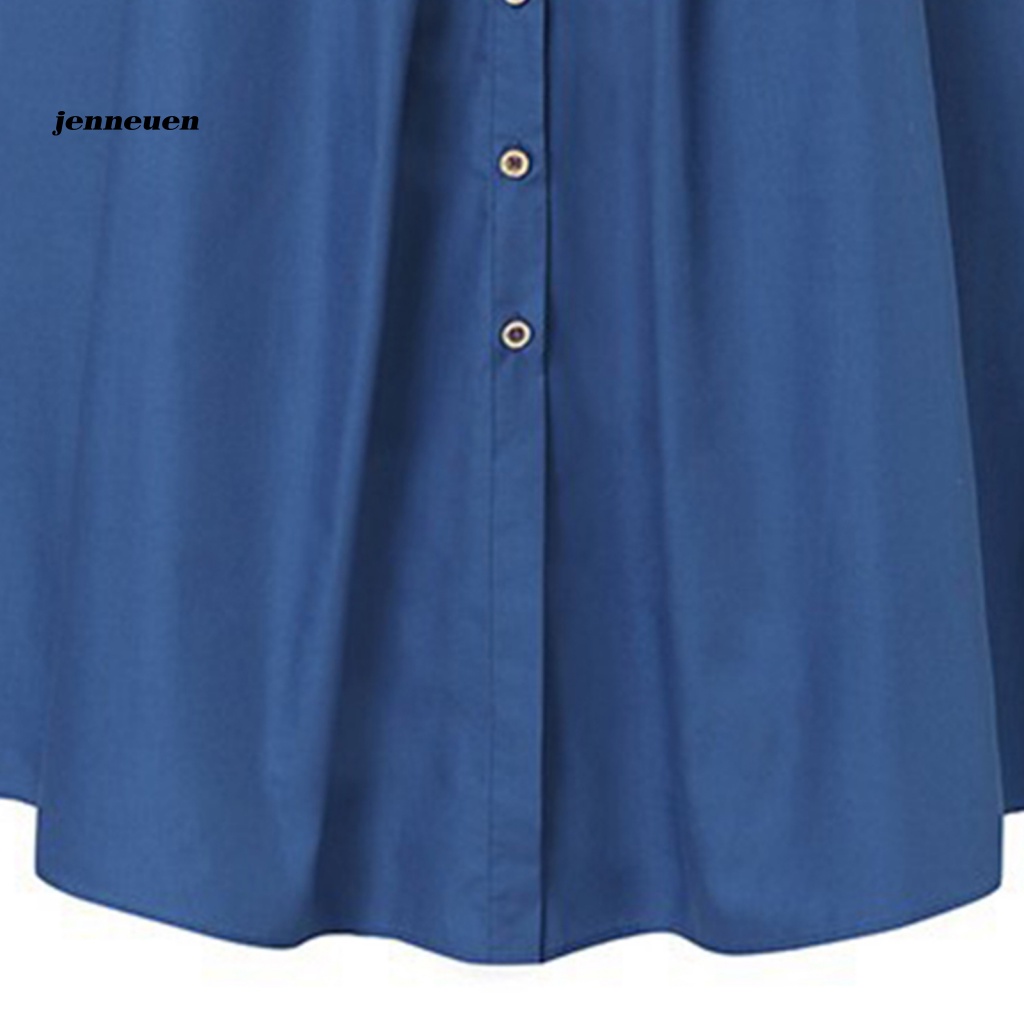 Chân Váy Maxi Chữ A Lưng Cao Màu Trơn Cài Nút Thời Trang Mùa Hè Xinh Xắn Cho Nữ