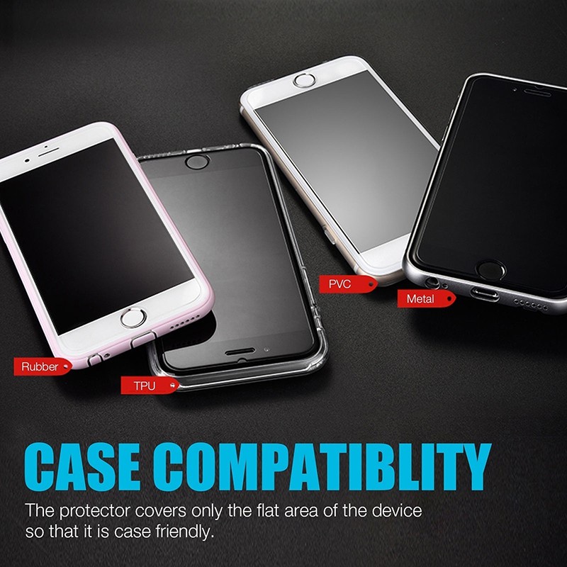 Kính Cường Lực 2.5D 9H Cho iPhone 13-12 Pro Max - 13-12 Mini - SE2 2020-11 Pro Max-5-6 - 7-8 - XS Max K4YQ I27