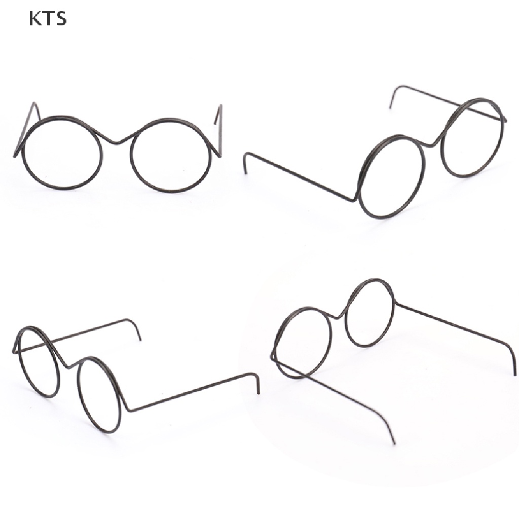 Mắt Kính Gọng Tròn Phong Cách Retro Thời Trang Cho Búp Bê
