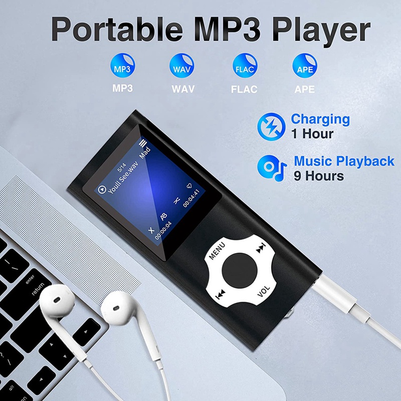 Máy Nghe Nhạc MP3 Kết Nối Bluetooth 5.0 HiFi Cho Trẻ Em