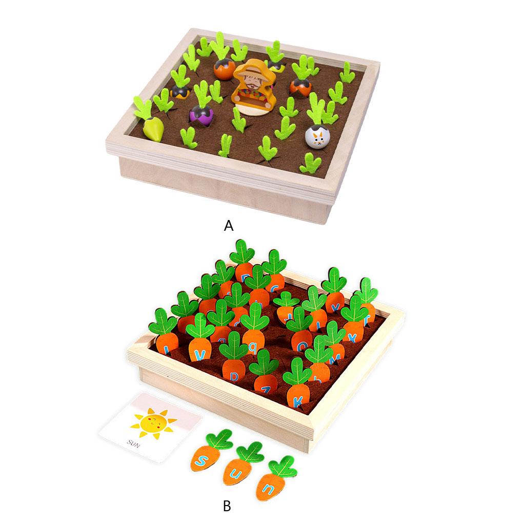 Bộ Trò Chơi Xếp Hình Bằng Gỗ Giáo Dục Sớm Cho Bé