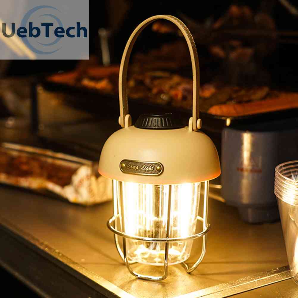 Đèn LED Cắm Trại 3 Chế Độ 2000mAh Chống Nước 270lm