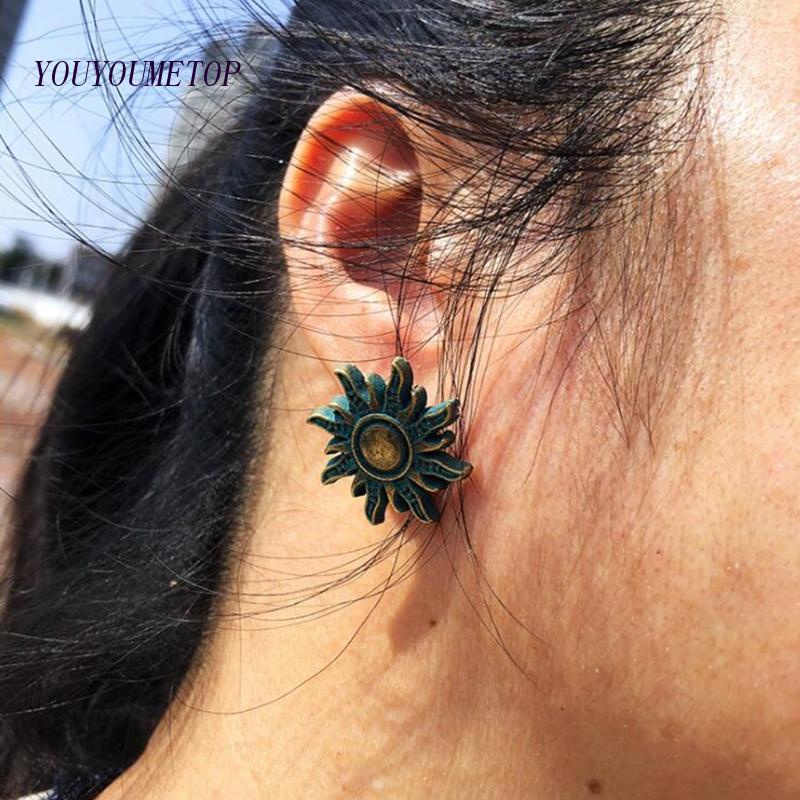 Khuôn Silicone Hình Hoa Hướng Dương Làm Mặt Dây Chuyền Thủ Công DIY