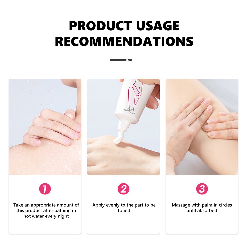 Kem Massage Giảm Béo Làm Săn Chắc Da Chống Cellulite Đốt Cháy Mỡ Thừa 40g