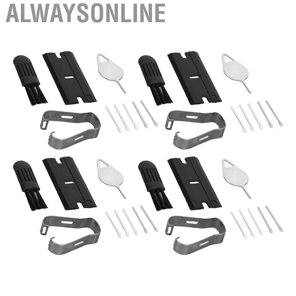 Alwaysonline Stylus Replacement Nibs  Lightweight 4 Sets Easy Installation Pen Tips Professional Sensitive for S23 Ultra 5G