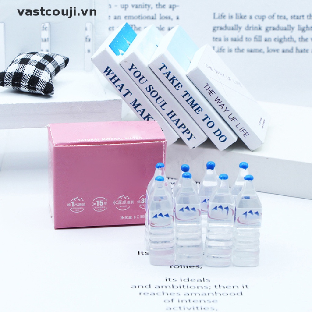 Mô Hình Bình Nước Khoáng VASTJI Mini Dùng Trang Trí Nhà Búp Bê