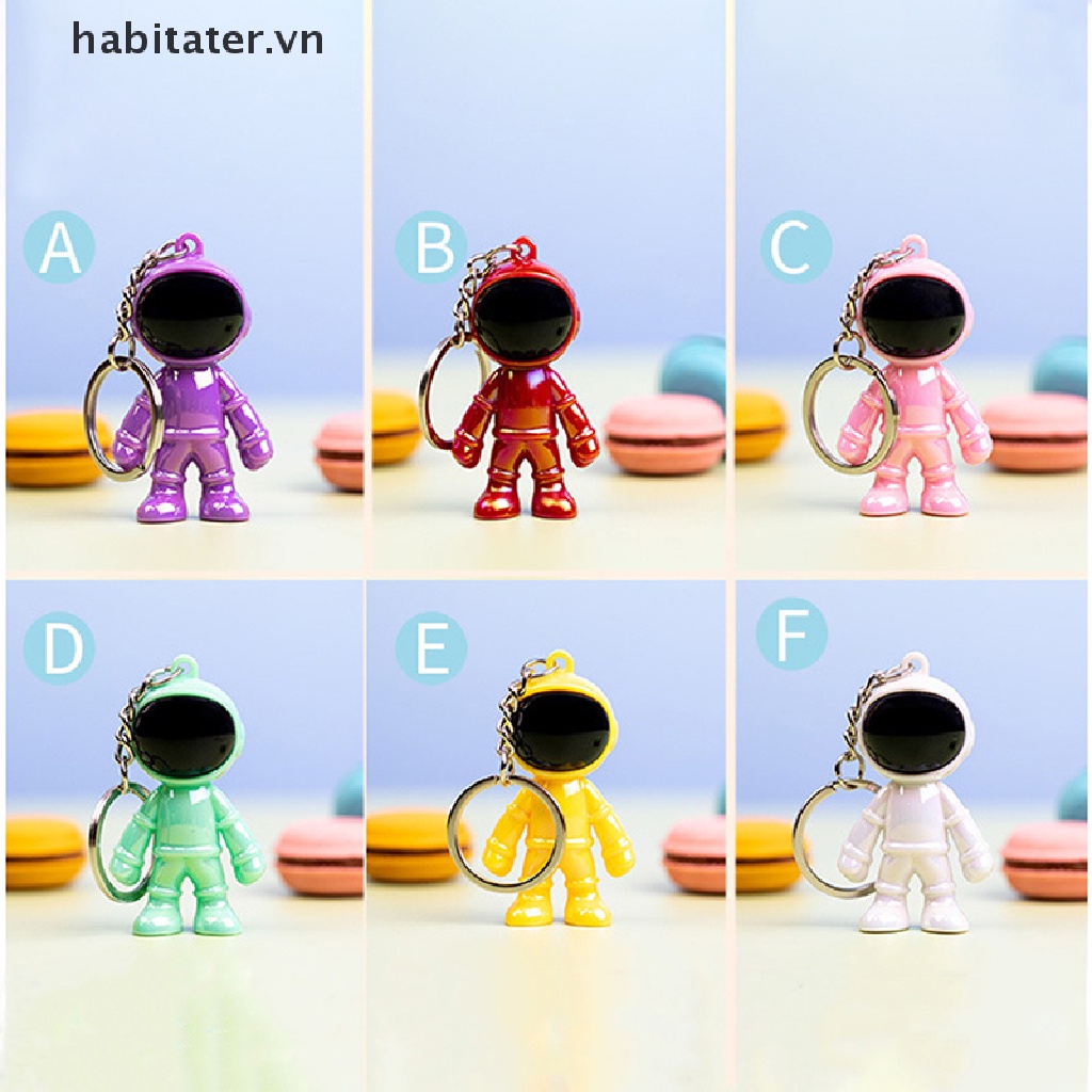 Móc Khóa Hình Phi Hành Gia 3D Thời Trang