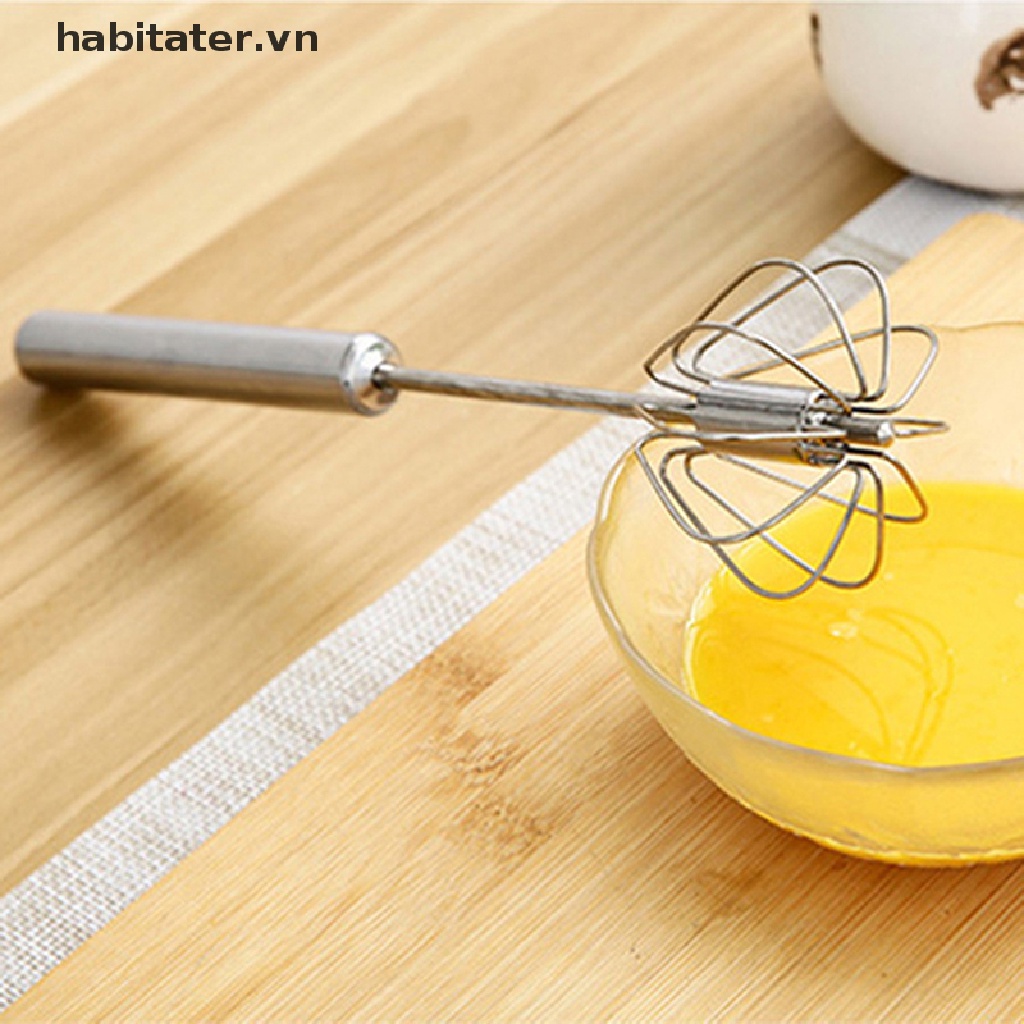 Dụng Cụ Đánh Trứng Bán Tự Động Bằng Thép Không Gỉ