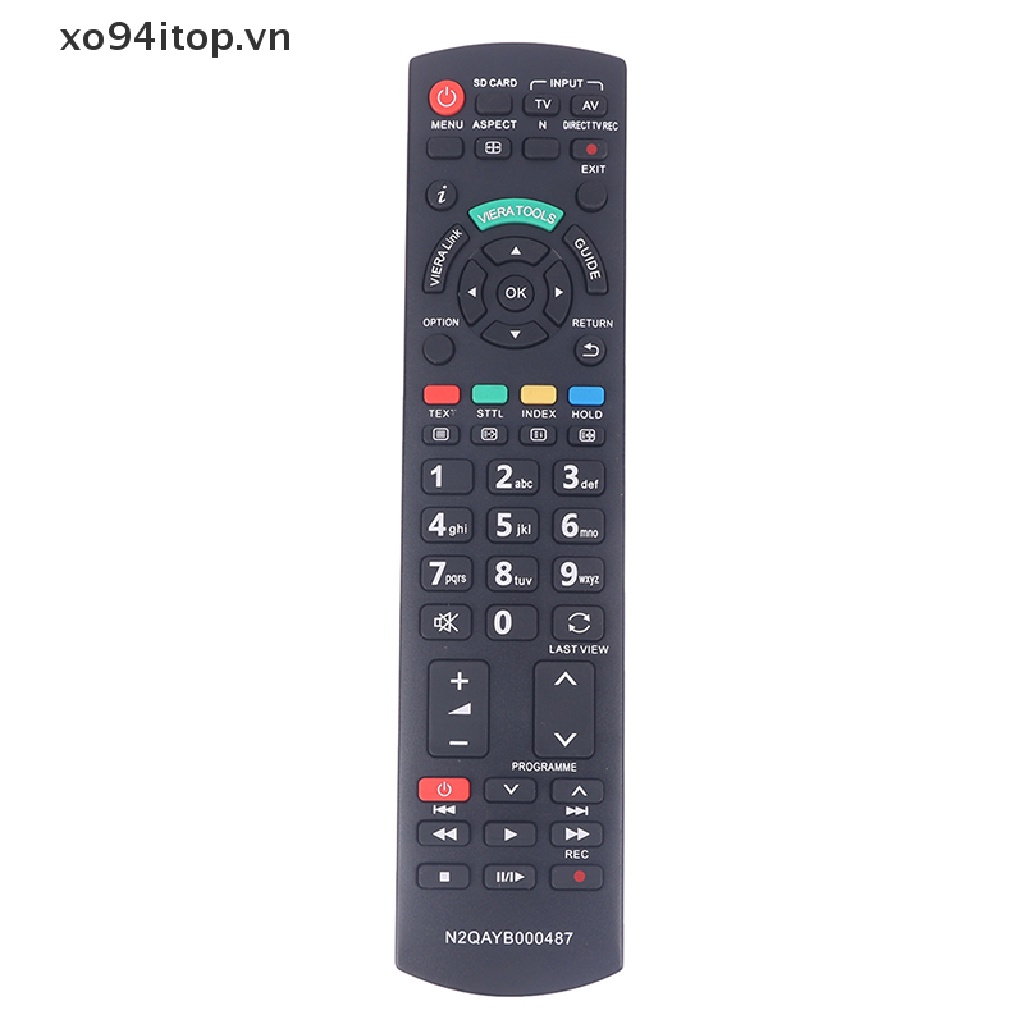 Xoitop N2QAYB000487 Điều Khiển Từ Xa Cho Panasonic TV N2Qaybyb N2QAYB000352 N2qayb000753 Vn N2QAYB000 VN