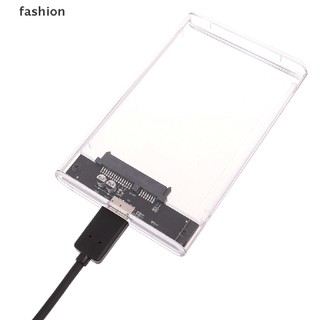 [fas] Box ổ cứng di động 2.5 inch trong suốt USB 2.0 3.0, type C hộp đựng ổ cứng laptop PC VN