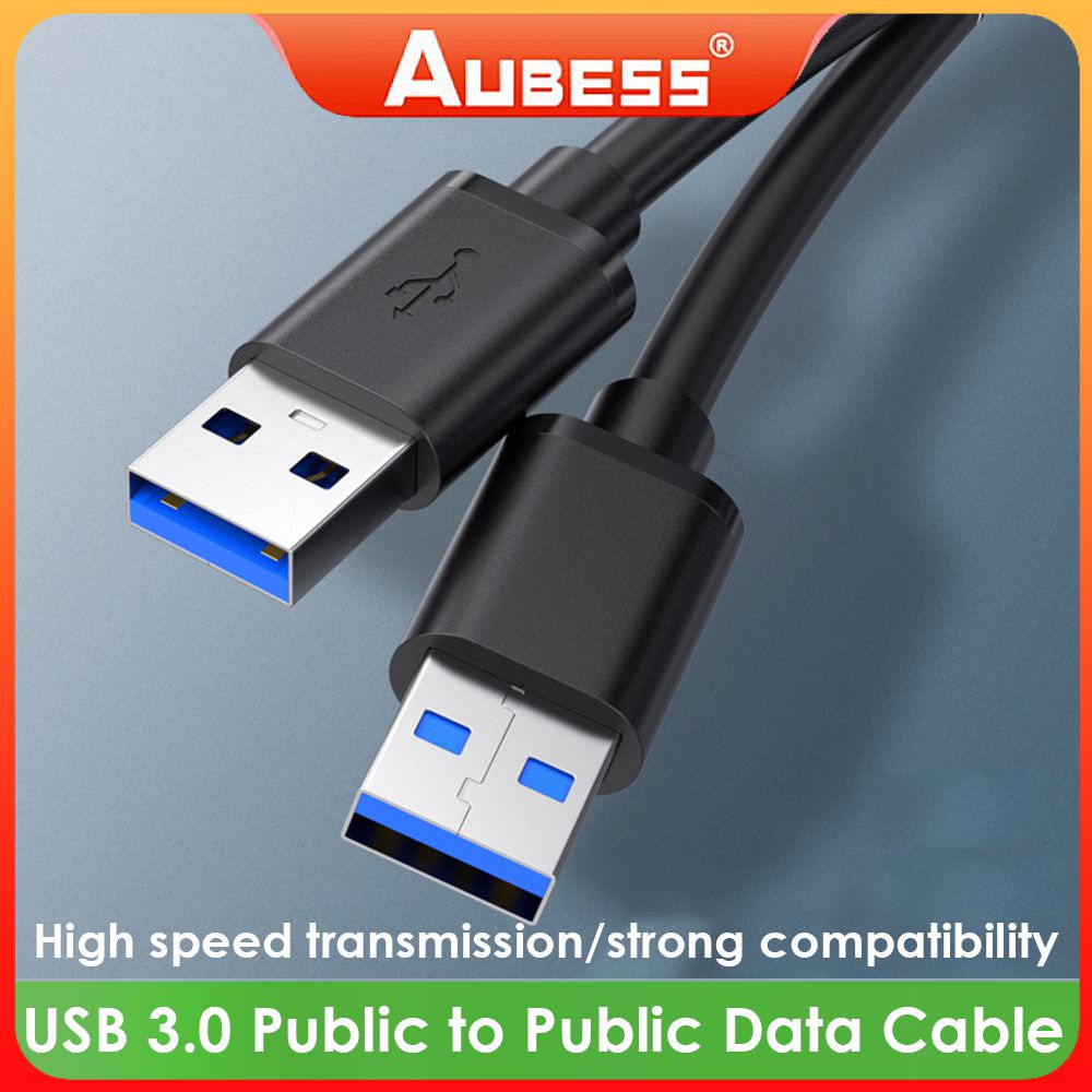 Ổ Đĩa Cứng Hộp Ổ Đĩa Cứng Di Động Hai Đầu Usb 3.0 Male-To-Male Cáp Dữ Liệu Bộ Tản Nhiệt Máy Tính Xách Tay Cáp Dữ Liệu Hai Đầu Usb Male-To-Male AUBESSSTORE