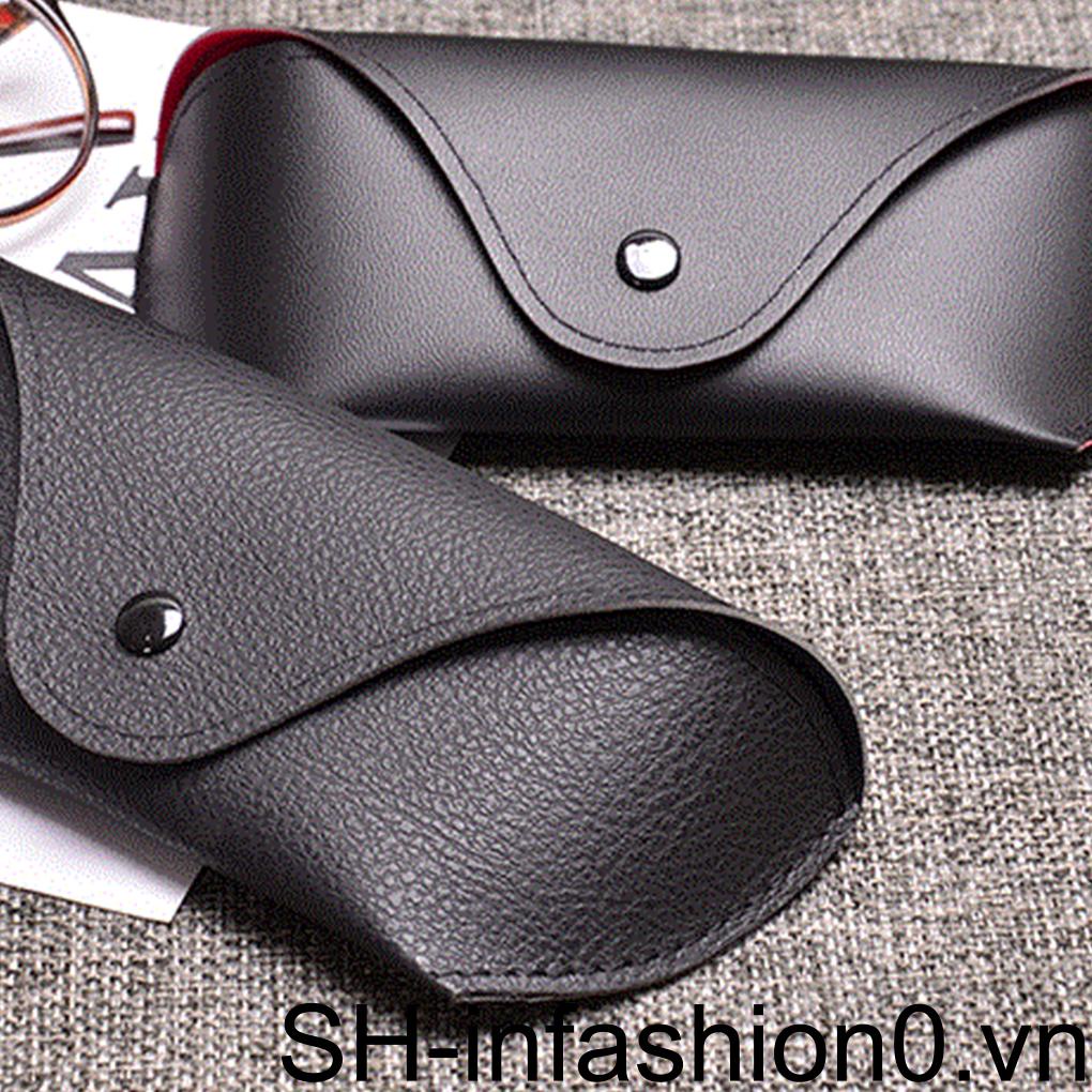 Túi Da Pu Đựng Mắt Kính Gấp Gọn Tiện Dụng Cho Nam