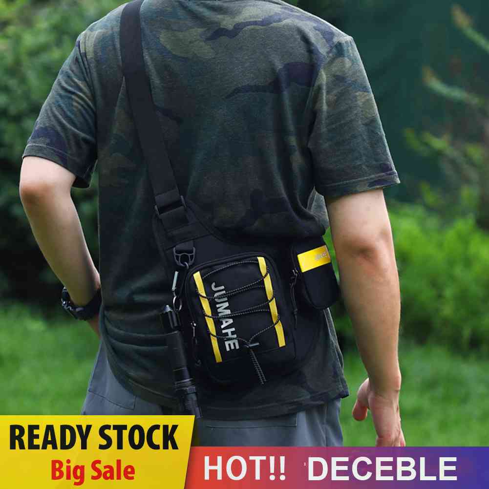 Túi Đeo Chéo Ngực Vải Oxford Nhỏ Gọn Có Thể Điều Chỉnh Thời Trang Cho Nam