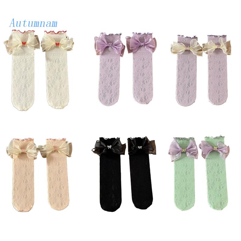 Vớ Phối Nơ Phong Cách Lolita Xinh Xắn