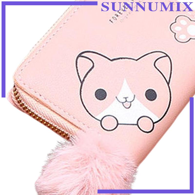 Ví Đựng Tiền Xu Họa Tiết Hoạt Hình Dễ Thương Cho Nữ