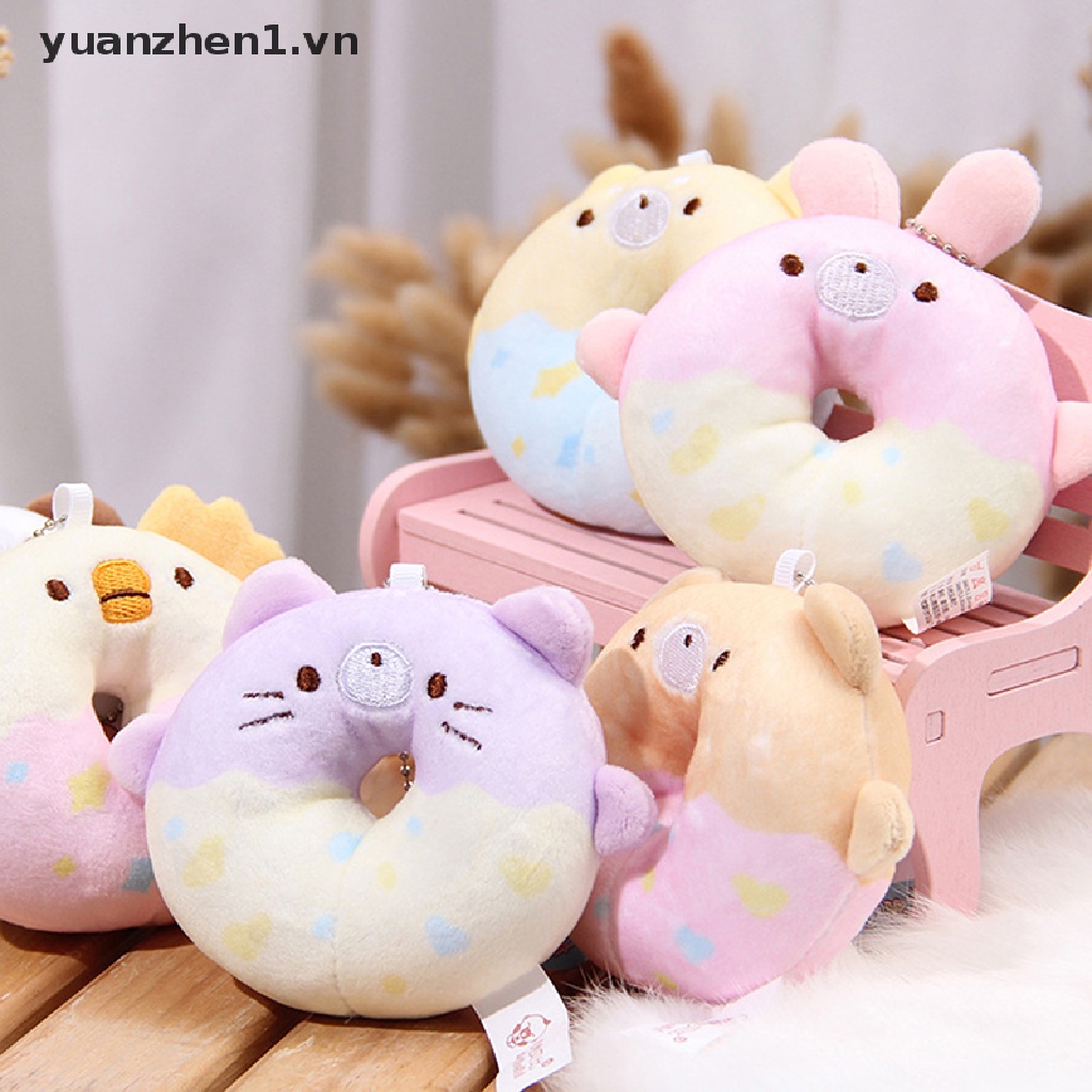 Đồ Chơi Nhồi Bông Hình Bánh Donut Dễ Thương